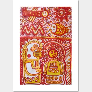 TRIBAL LOVE Posters and Art